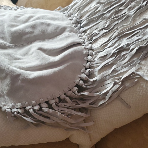 Free People Riley Fringe Bag/Neutral Plaster - Picture 9 of 16